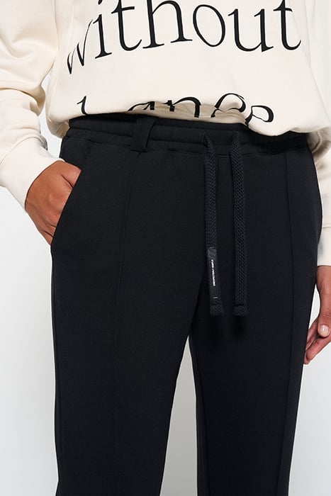CLOSED SLIT STRETCH JOGGER BLACK 5