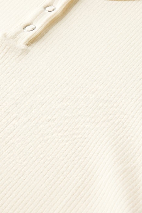 SCOOP NECK BODYSUIT ECRU 7