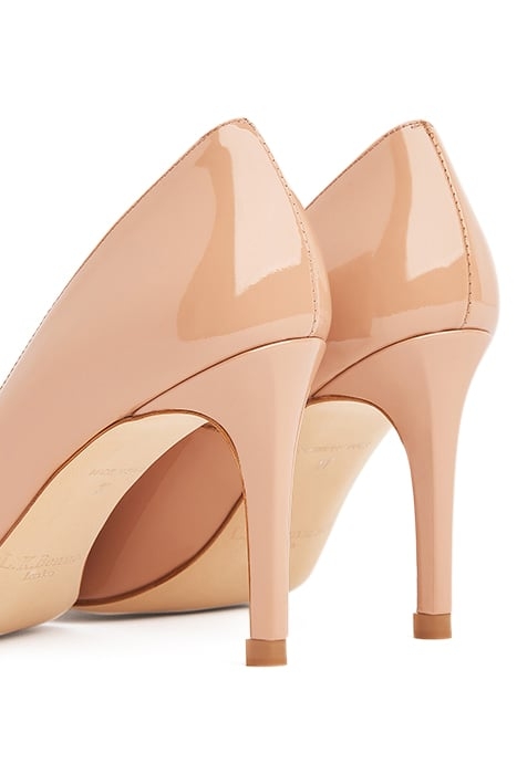 OLYMPIA PEEP TOE FAWN 3