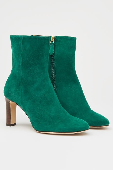 MIRABELLE STACK HEEL BRIGHT GREEN 2