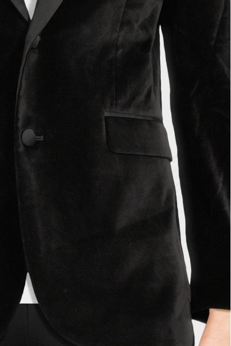 ALAIN PEAK BLAZER JET BLACK 4