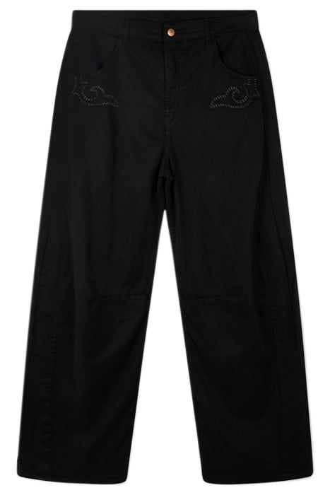 HORSE RIDING PANTS TENCEL BLACK 3