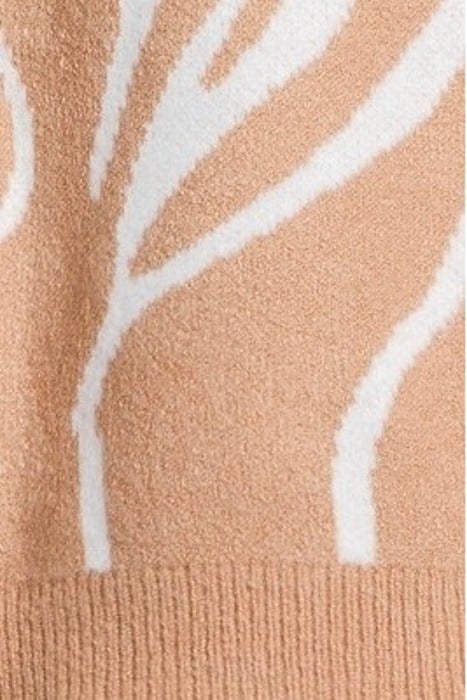 SWIRL CREW TAN/IVORY 5