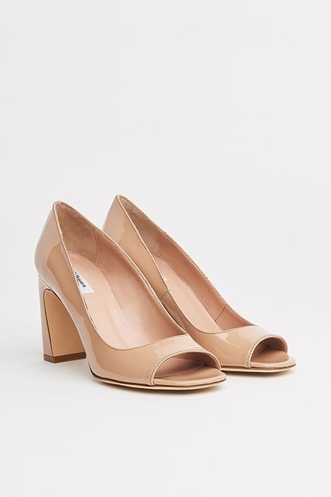 HARPER PEEP TOE COURT NUDE 2