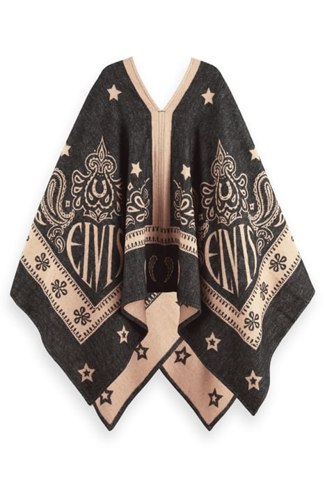 ELVIS CAPSULE - WOOL BLEND PONCHO COMBO V 5