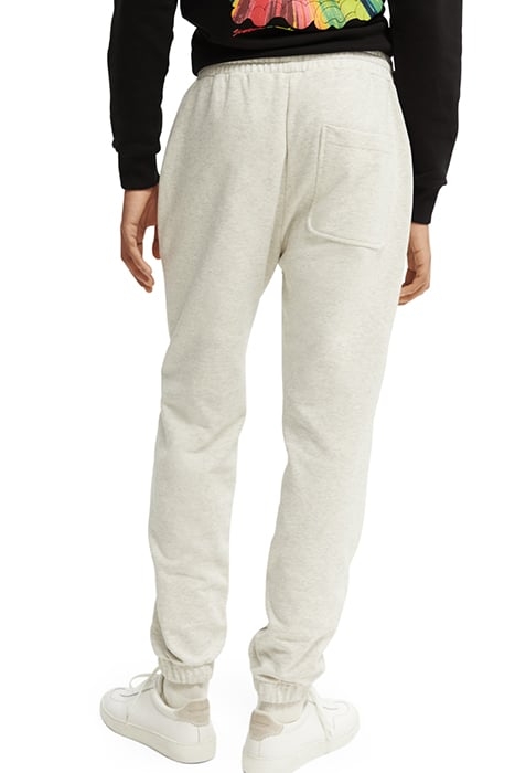 BORN TO LOVE UNISEX JOGGER PANT OFF WHITE MELANGE 3