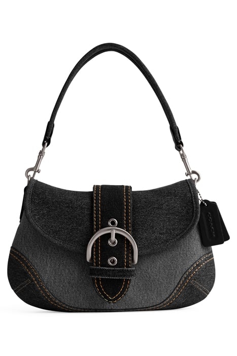 SOHO SHOULDER BAG DENIM BLACK MULTI 1