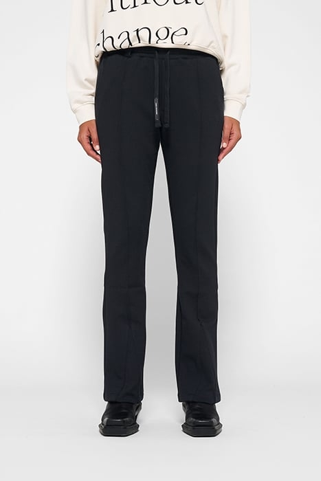 CLOSED SLIT STRETCH JOGGER BLACK 1
