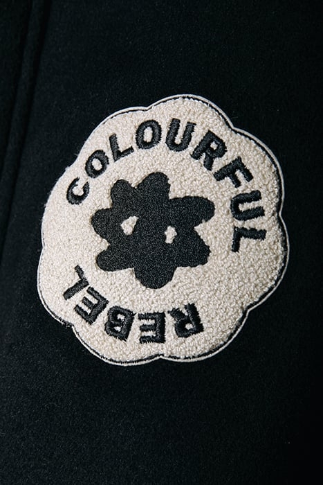 MAX BASEBALL BOMBER JACKET BLACK 7