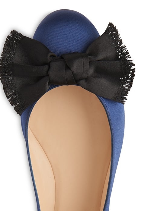 HILDE BOW BALLERINA NAVY/BLACK 5