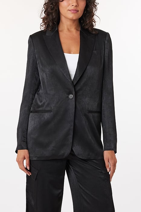 SATIN BLAZER BLACK NIGHT 1