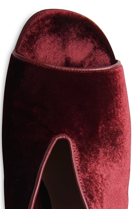 CARMELA MULE BLACK RASPBERRY 5