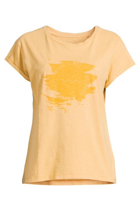 TEE BLUE DAZE COTTON SLUB JERSEY YELLOWS 3