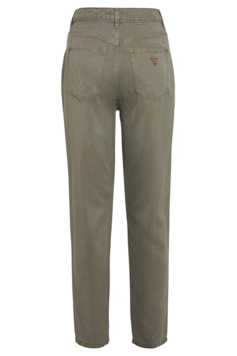 MOM JEAN ASPHALT GREEN 5