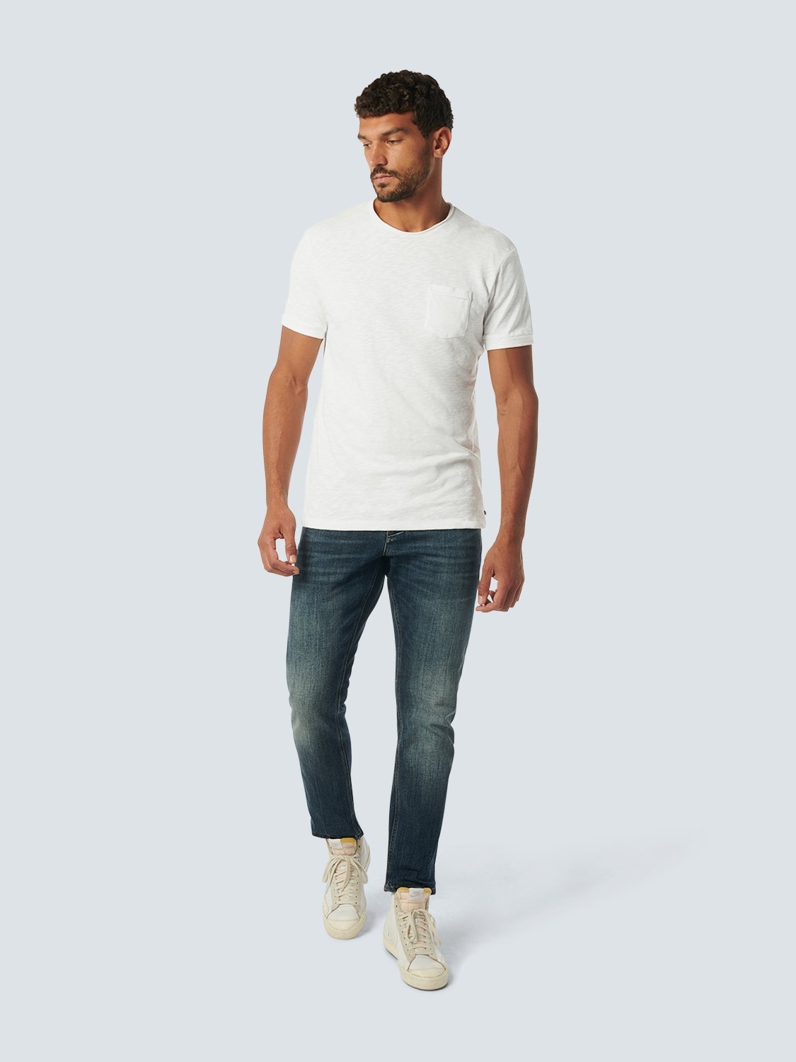 T-SHIRT CREWNECK SLUB WHITE 3