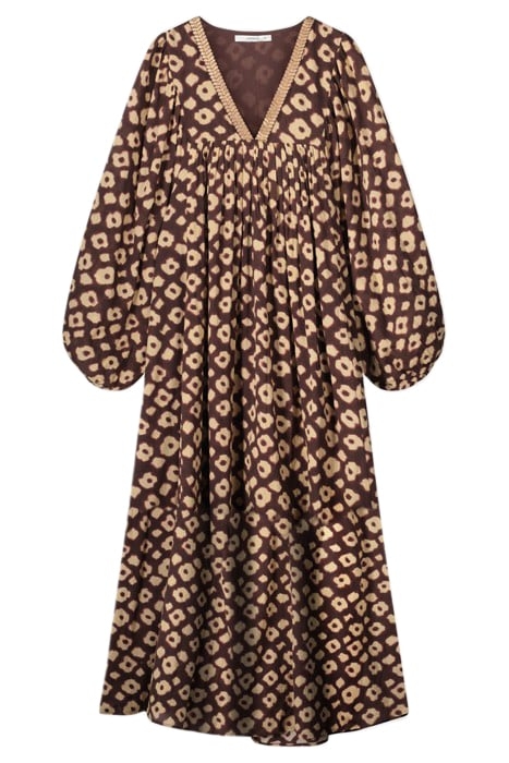 DRESS FLOWER MIX RED GRAPE 3