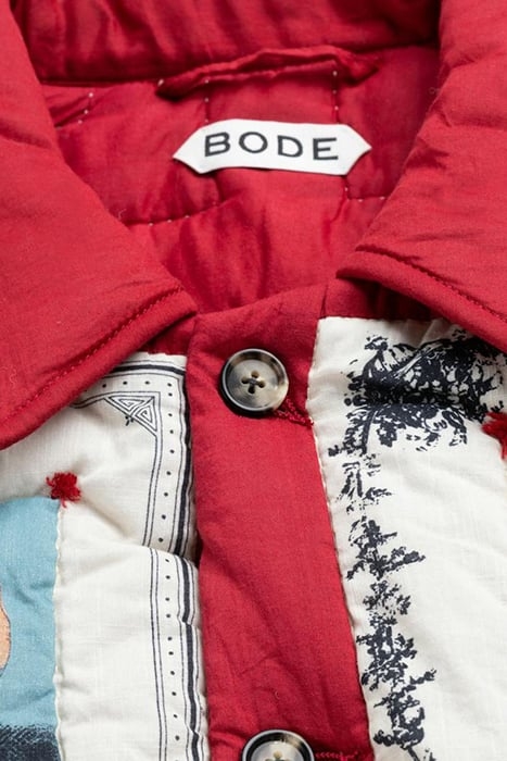 BODE – STORYTIME QUILT JACKET RED MULTI 5