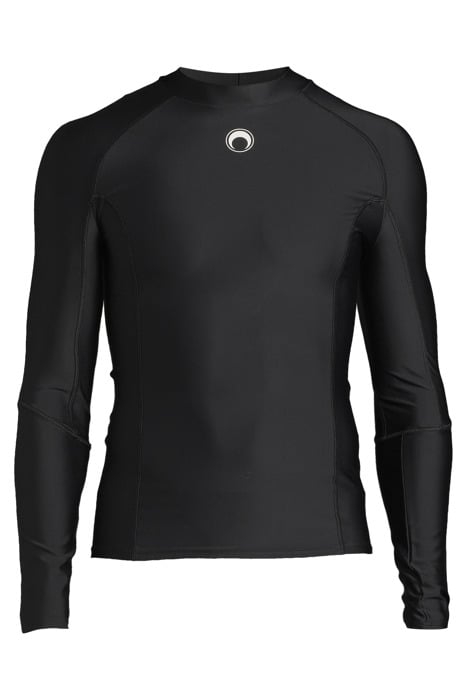 MARINE SERRE – ACTIVE JERSEY SECOND SKIN TOP BLACK 3