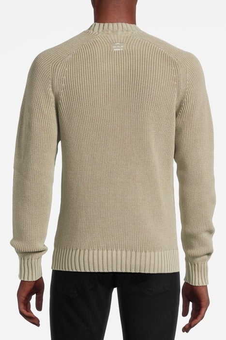 A-COLD-WALL* X TIMBERLAND – FISHERMAN KNIT JUMPER BEIGE 2