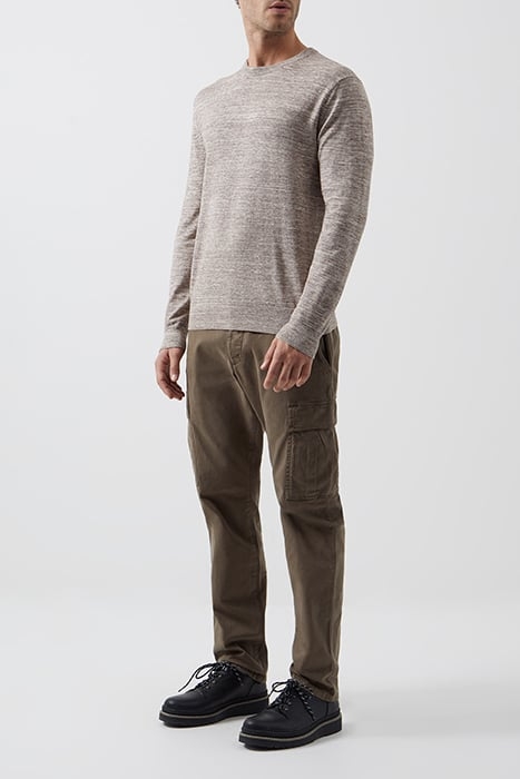 SPACE DYE JUMPER BLACK 2