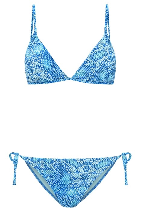 LADIES ROMY BIKINI SET SEASIDE SNAKE ELECTRIC BLUE SNAKE 4