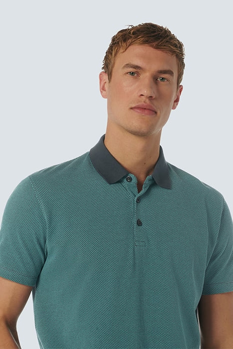 POLO 2 COLOURED JACQUARD DARK STEEL 6