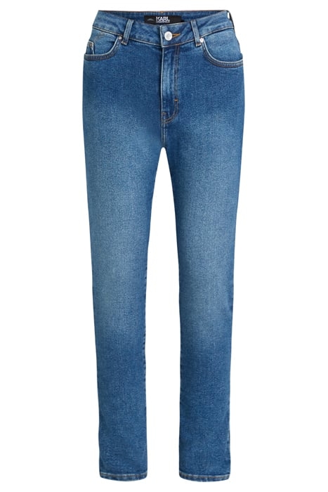 MID BLUE HR SLIM LEG DENIM BLUE 1