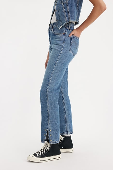 501 STRAIGHT JEANS BLUE 6