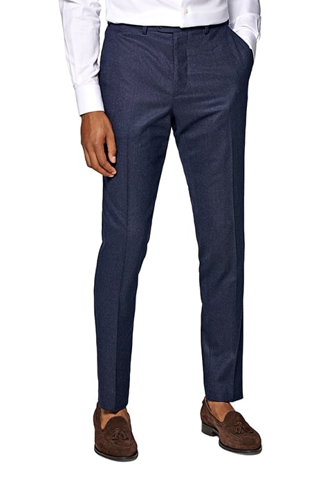 MID BLUE THREE-PIECE LAZIO SUIT MID BLUE 5
