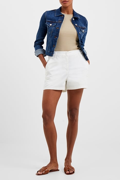 VAUGHN COTTON CITY SHORT WHITE 1