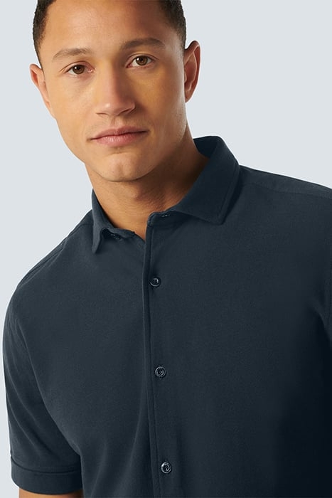 SHIRT SHORT SLEEVE JERSEY SOLID PIQUE NIGHT 6