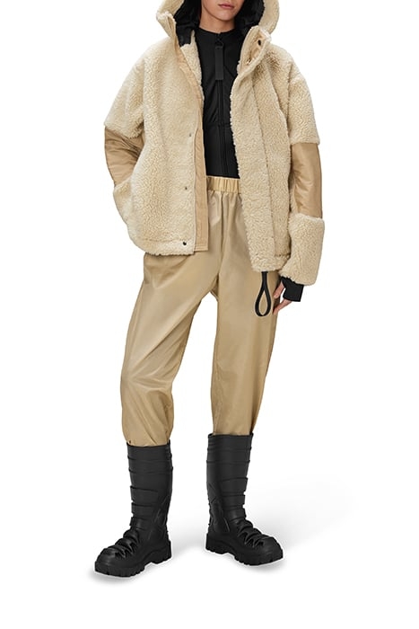 UNISEX KOFU FLEECE HOODIE T1 SAND 4