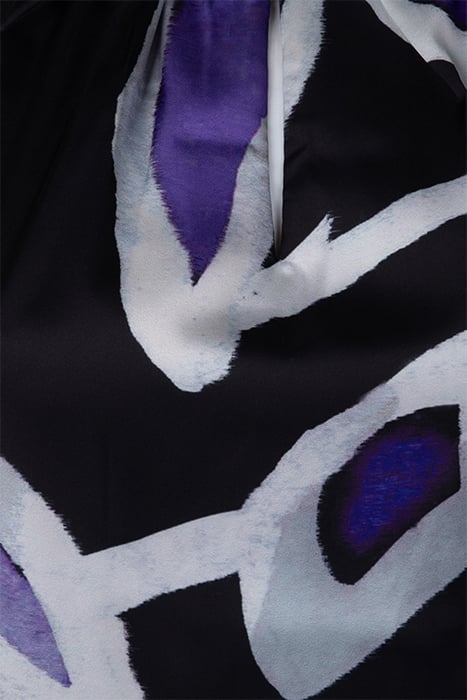 COMMA BLOUSES GREY/BLACK 3