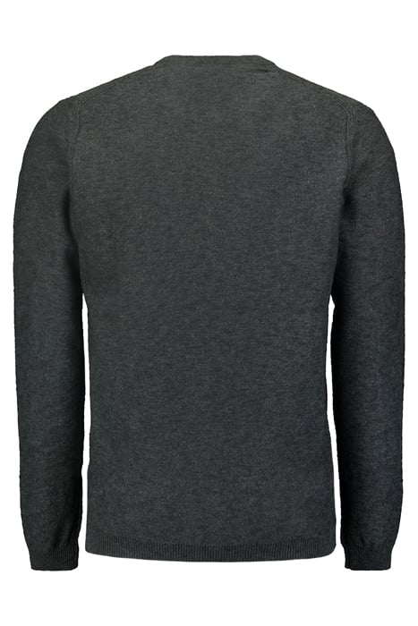 PULLOVER CREWNECK 2 COLOURED MELANGE DARK STEEL 5