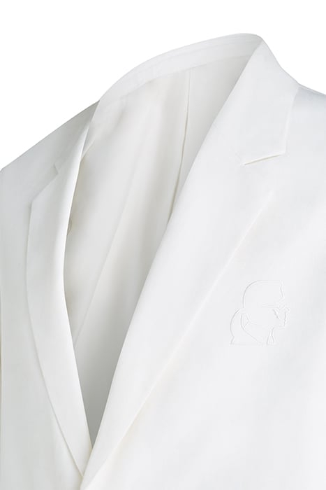 LINEN SB BLAZER OFF WHITE 3