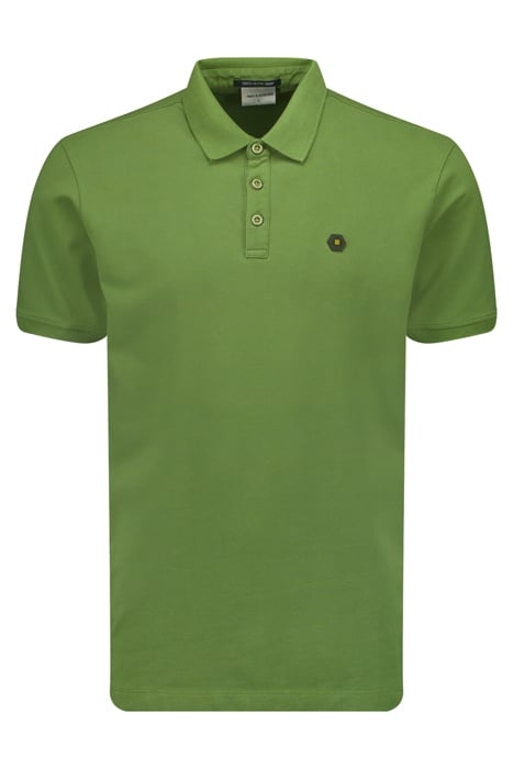 POLO PIQUE GARMENT DYED GREEN 4