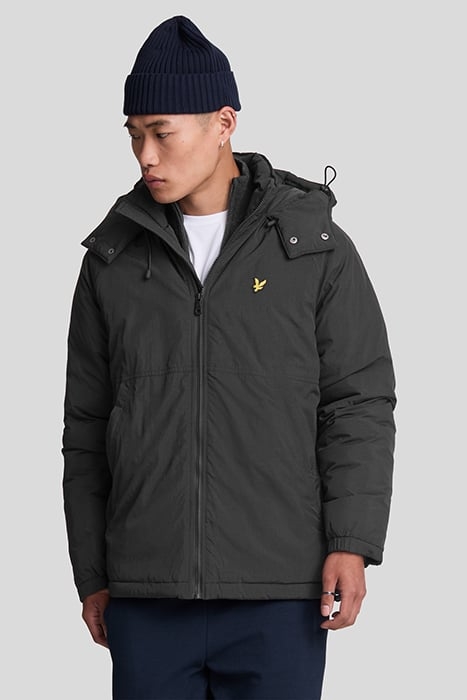 PADDED PUFFER JACKET JET BLACK 1