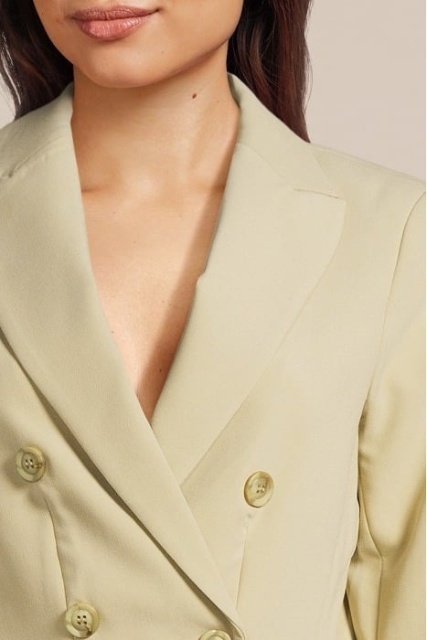 BLAZER FITTED SOFT FOAM GREEN LENTIL 4