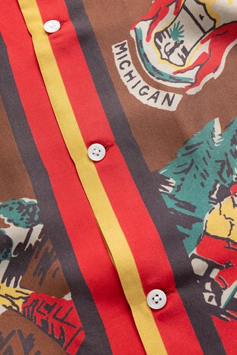 BODE – STATE SEAL SHORT-SLEEVE SHIRT MULTI 5