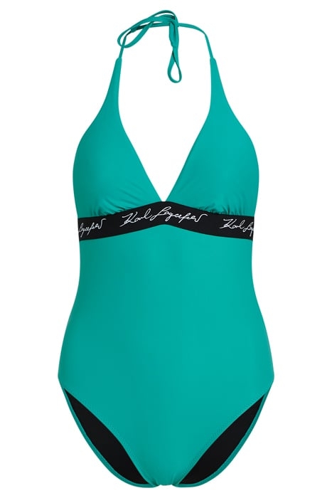 SIGNATURE ONE PC BATHING SUIT SEA GREEN 1