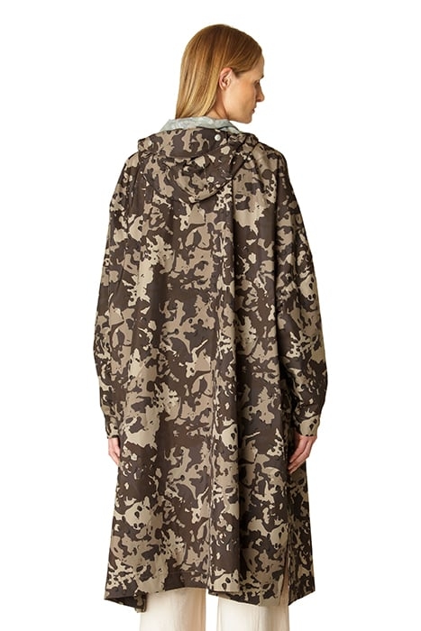 RAIN221SPP PONCHO BROWN CAMO 2