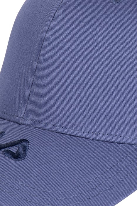 6 PANEL CAP TONAL LINEAR LOGO/STRAP BACK CROWN BLUE 3