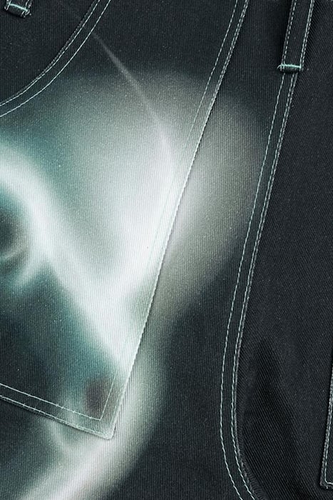 GERRIT JACOB – PRINTED JEANS TEAL/AQUA 5