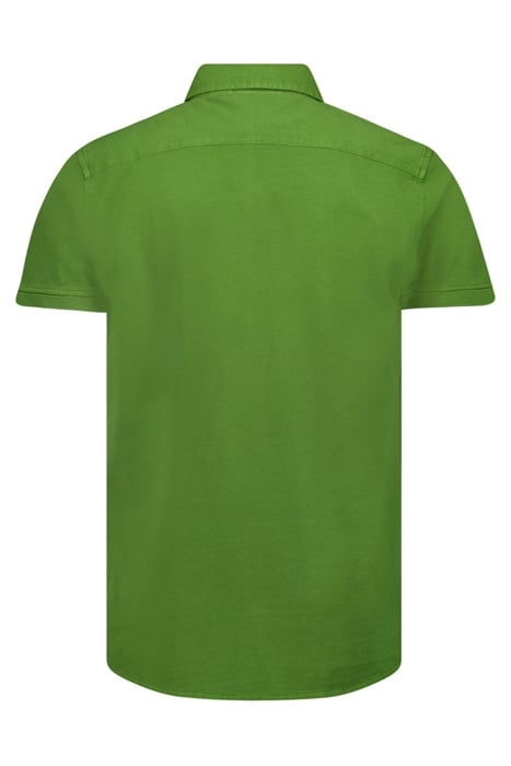 SHIRT SHORT SLEEVE JERSEY SOLID PIQUE GREEN 5