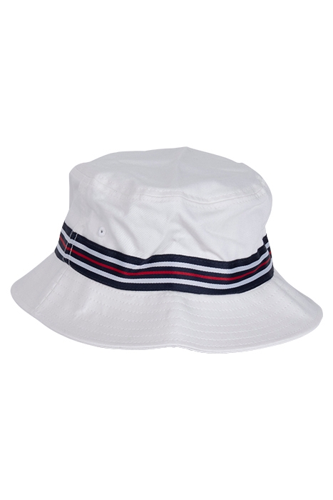 BUCKET HAT WITH HERITAGE TAPE BLANC DE BLANC 2