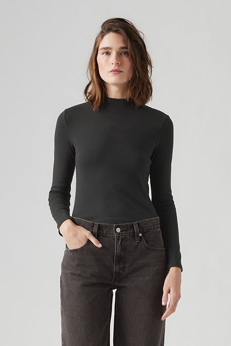 LSEEFFORTLESS LONG-SLEEVED TOP BLACK 1