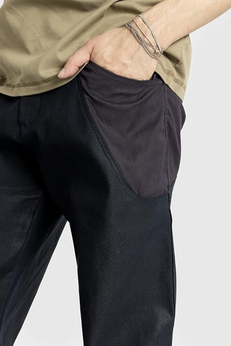 AFFXWRKS – FORGE PANT COATED BLACK/DEEP PURPLE 4