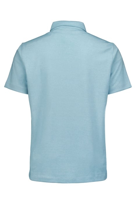 POLO 2 COLOURED PIQUE AQUA 5