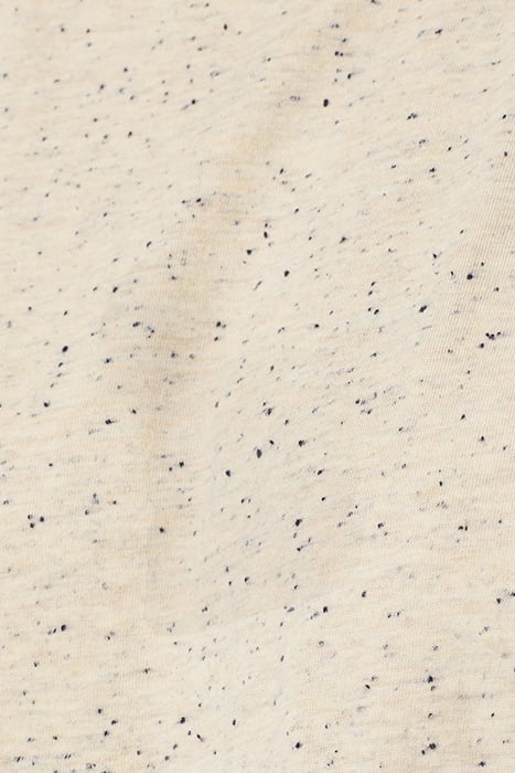 T-SHIRT CREWNECK MELANGE CREAM 7