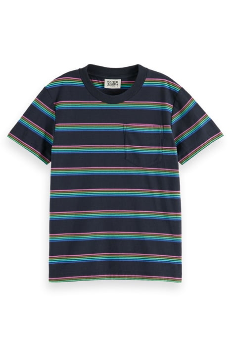 BOYS RELAXED FIT YARN-DYED STRIPE T-SHIRT IN ORGANIC COTTON 4